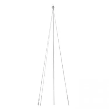 Мачта молниеприемная L-5м, D-40мм с оттяжками St PROxima