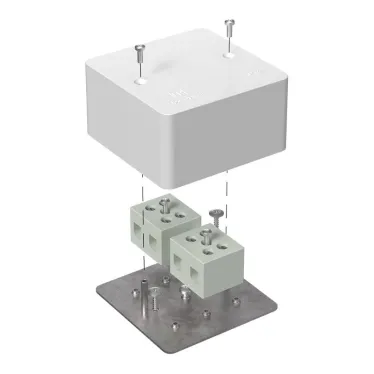 Коробка огнестойкая для кабель-канала 40-0460-FR16.0-4 Е15-Е120 85х85х45