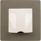 ETIKA Рамка 1 пост светлая галька