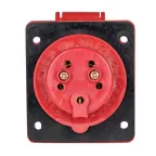 Розетка кабельная 16А 3Р+N+Е IP44 скрытая 380В 415