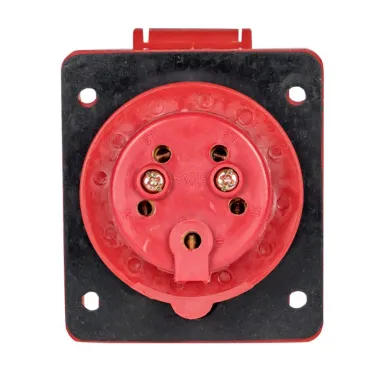 Розетка кабельная 16А 3Р+N+Е IP44 скрытая 380В 415