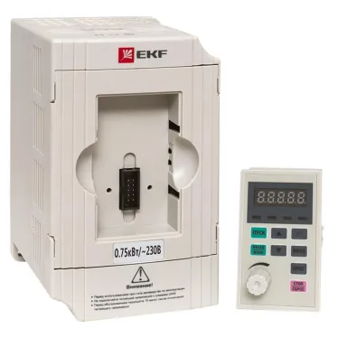 Преобразователь частоты 0.75/1.5кВт 1х230В VECTOR-100