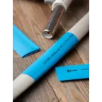 Трубка термоусаживаемая ТУТ нг 20/10 синяя в отрезках по 1м PROxima