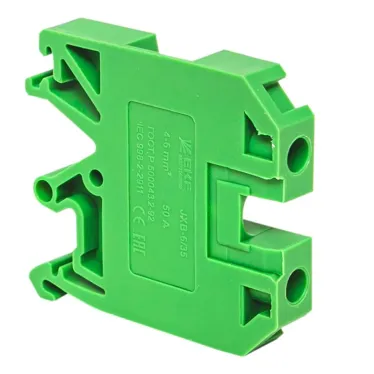 Клемма винтовая JXB- 6мм.кв зеленая