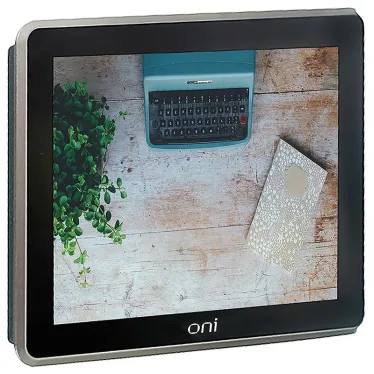 Панель оператора общепром. 9,7' резистивный экран, черная. Корпус: металл, 1хEthernet, 2хRS485/232, 2xUSB, 1xSD, 24В DC