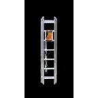 Лестница алюминиевая трехсекционная ЛА 3х7