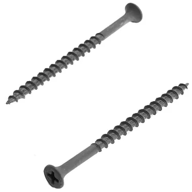 Саморез гипсокартон/дерево 4,2х65 черный (250шт) - ведро