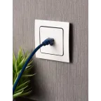 Стокгольм Механизм Розетки RJ-45 1-местной белый