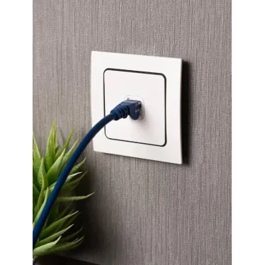 Стокгольм Механизм Розетки RJ-45 1-местной белый