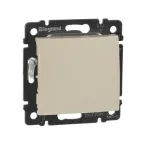 VALENA Переключатель одноклавишный в рамку слоновая кость