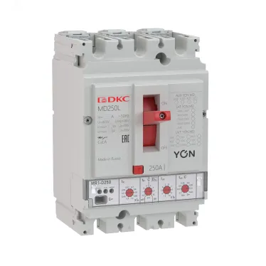Выключатель автоматический в литом корпусе YON MD250N-MR1 | MD250N-MR1 | DKC