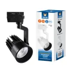 Светильник-прожектор ULB-Q274 30W/4000К BLACK светодиодный трековый 3000 Лм Белый свет (4000К) Корпус черный ТМ Volpe