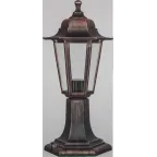 Светильник садово-парковый NOF-PG34-003-IP44-E27 ( 6 граней черный под медь) | 80475 |  Navigator