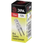 Лампа накаливания галогенная G4-JC-10W-12V (галоген, капсула, 10Вт, нейтр, G4) (100/1000/35000)