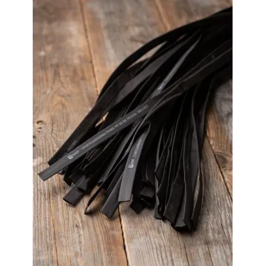 Трубка термоусаживаемая ТУТ нг 8/4 черная в отрезках по 1м PROxima