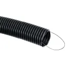 Труба гофрированная FPHF с зондом d50мм (20м.) черная Plast PROxima