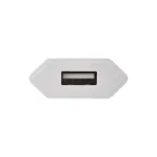 Устройство сетевое зарядное для iPhone, iPad USB, 5V, 1 A, белое,