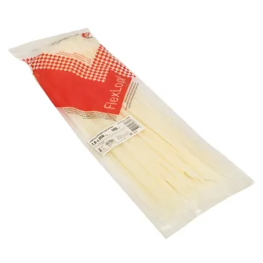 Хомут P6.6 стандартный белый 7.6x350 (100шт) FlexLock PROxima