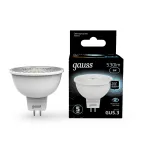Лампа светодиодная LED 5Вт GU5.3 220В 4100К MR16 | 101505205 | Gauss