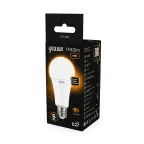 Лампа светодиодная Black LED A60 16W E27 1420m 3000K | 102502116 | Gauss