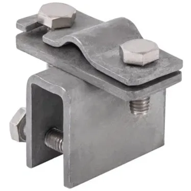 Зажим фальцевый проволоки D 8-10 мм, сталь горячеоцинкованная