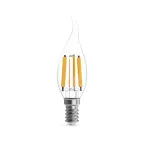 Лампа светодиодная Filament Свеча на ветру 13W 1100lm 2700К Е14 LED 1/10/50 | 104801113 | Gauss
