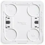 ЭТЮД Переключатель одноклавишный наружный белый сх.6