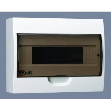 Щит распределительный навесной ЩРн-П-12 IP41 пластиковый прозрачная дверь