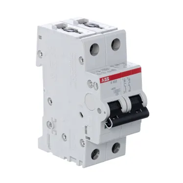 Выключатель автоматический двухполюсный S202 10А C 6кА (S202 C10) | 2CDS252001R0104 | ABB