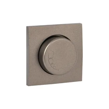 Валенсия лицевая панель светорегулятора 600W 220В графит