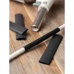 Термоусаживаемая трубка ТУТк с клеевым слоем нг 12/4 черная в отрезках по 1м PROxima