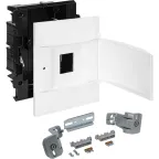 Practibox S Пластиковый щиток Встраиваемый (ЩРв-П) 1X4 Белая дверь