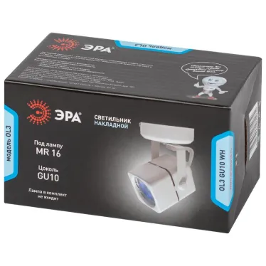 Светильник Накладной, белый OL3 GU10 WH (50/900)