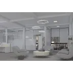 Светильник LED СТРЕЛА R6 (ССО) 54Вт 3500Лм 3,0К опал IP20 подвесной