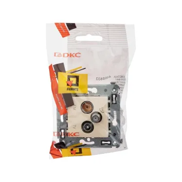 Avanti Розетка TV-FM-SAT в стену, Ванильная дымка