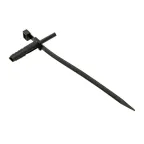 Хомут дюбельный 7х150 черный (50шт) PROxima