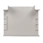 Угол T-образный (100х40) (2 шт) Plast PROxima белый