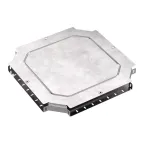 Х-образный ответвитель с крышкой Стандарт 400х50