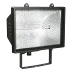Прожектор ИО1000 галогенный черный IP54 IEK