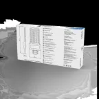 Светильник уличный консольный ДКУ 120 Вт 14400 лм 5000К AC 220В IP65 535х260х64мм широкая КСС Ш Qplus Gauss