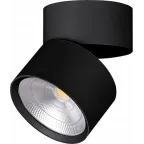 Светильник светодиодный ДПО-25w 4000К 2250Лм наклонный черный