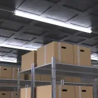 Светильник промышленный линейный ДСП 45 Вт 4550 лм 6500К AC 220В IP65 1470х60х55мм матовый сквозная проводка соеденяется в линию UNIVERSAL Gauss