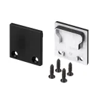 Заглушка SL-LINE-2011M SQUARE BLACK глухая (ARL, Пластик)