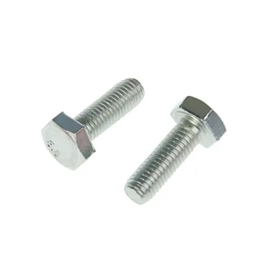 Болт DIN933 М10х30 шестигранная голова полная резьба оцинкованный (10 шт)