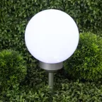 Светильник уличный ERASF22-21 Шар на солнечных батареях садовый 20 см