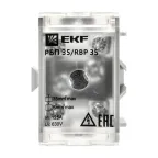 Блок распределительный проходной РБП 35 1х35-4х6кв.мм 125/50 А PROxima