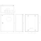 ЩУ 3-1-0 76 У1 IP54 (395x310x155) (56) SIMPLE