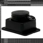 Розетка настенная с защитной крышкой каучуковая 230В 2P+PE 16A IP44 PROxima