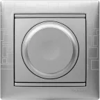 VALENA Рамка 1 пост алюминий модерн