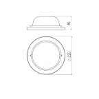 Светильник серии Кантри под лампу с цоколем Е27 НБО 03-60-011